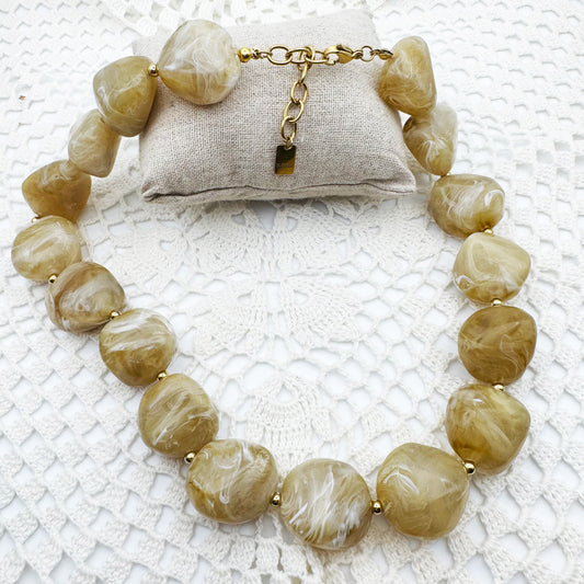 Collier Lola Greige