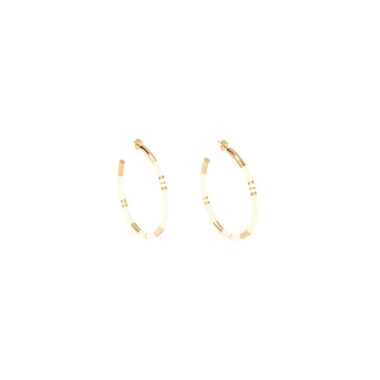 Boucles d’oreilles Positano Ivoire