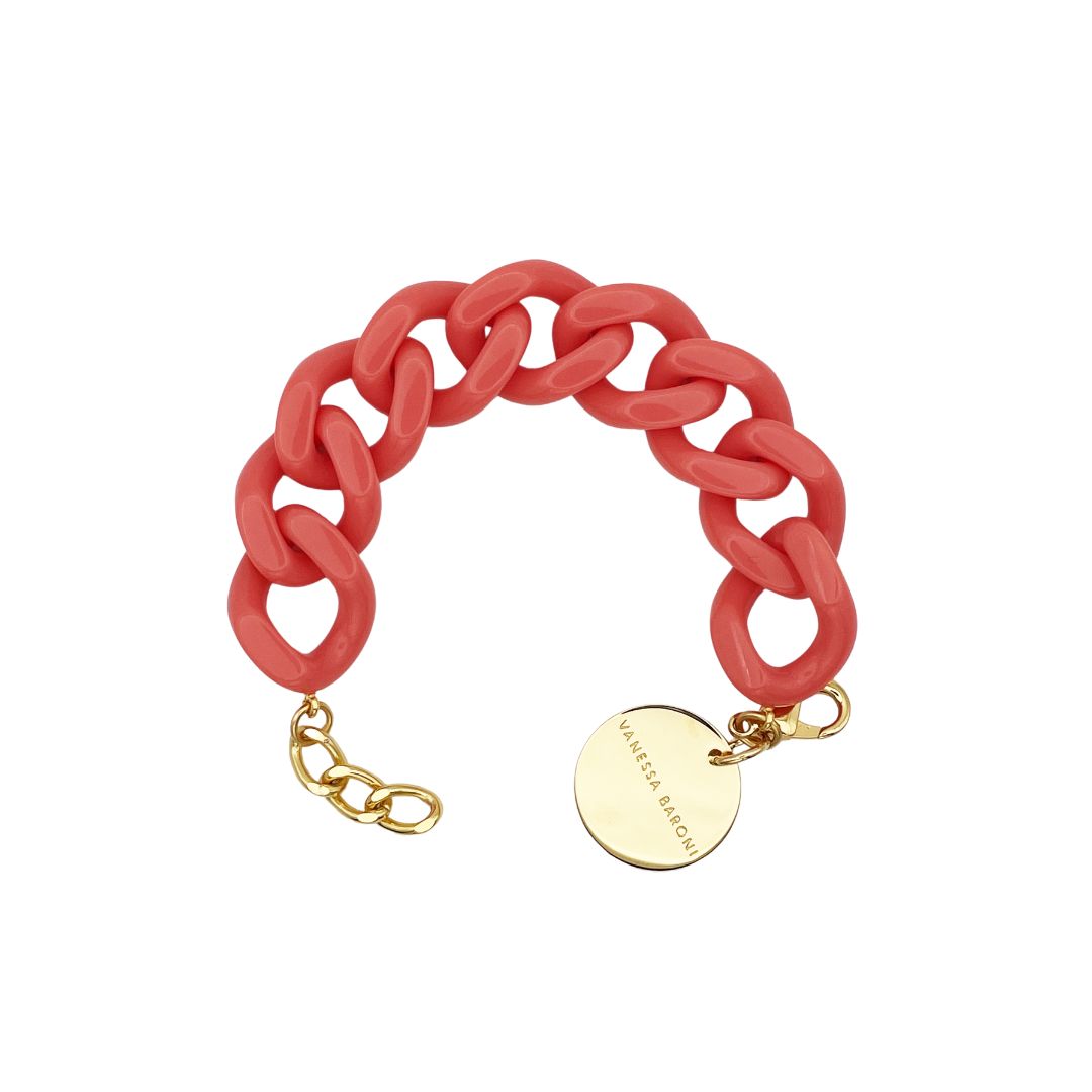 Flat Chain Bracelet New Flamingo