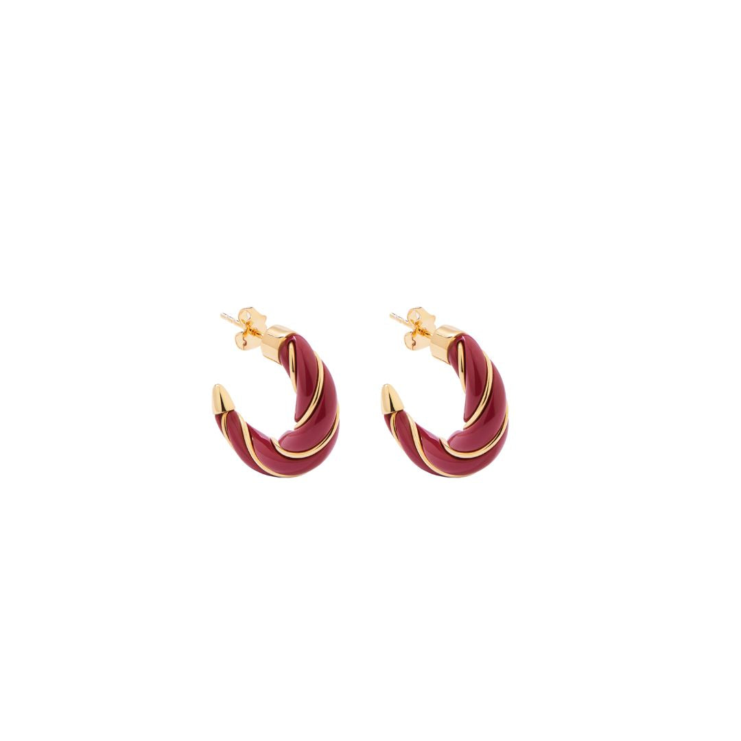 Boucles d’oreilles Diana Bordeaux