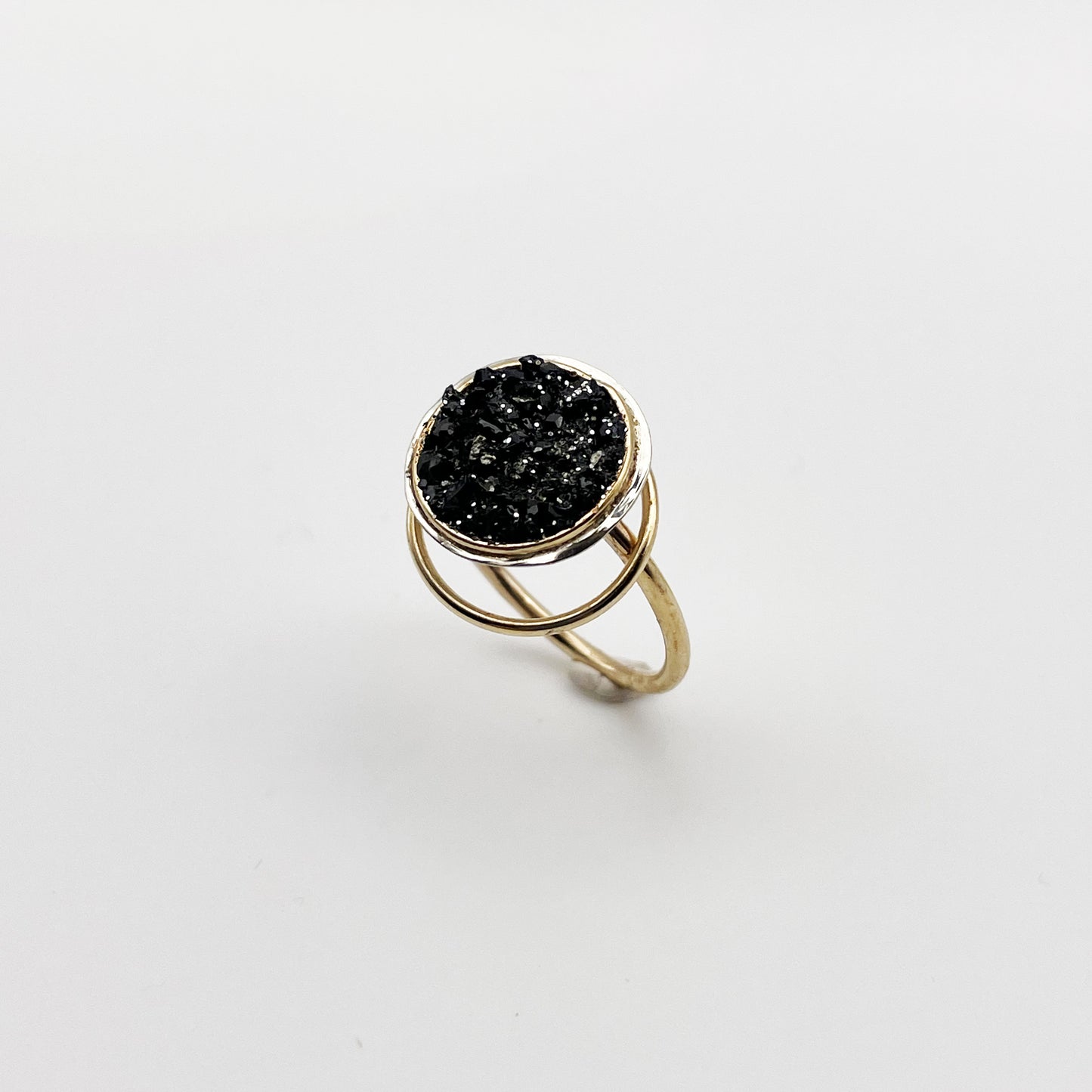 Sublime Bague Articulée Bliss Spinelle Noire
