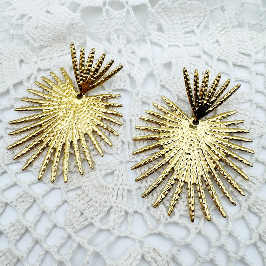 Boucles d'oreilles Coeur Sacré