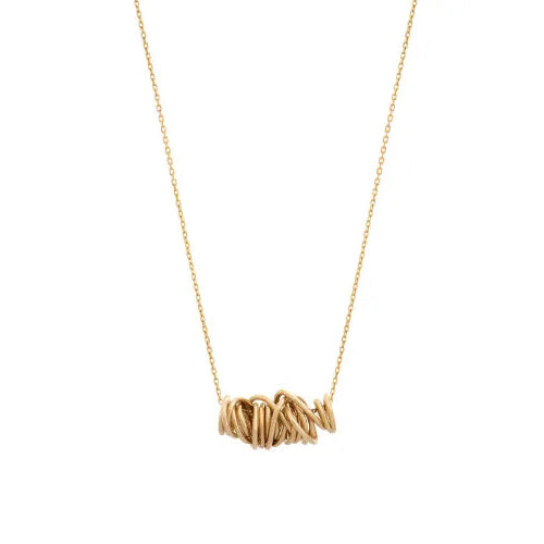 Sublime Collier Spirale Or