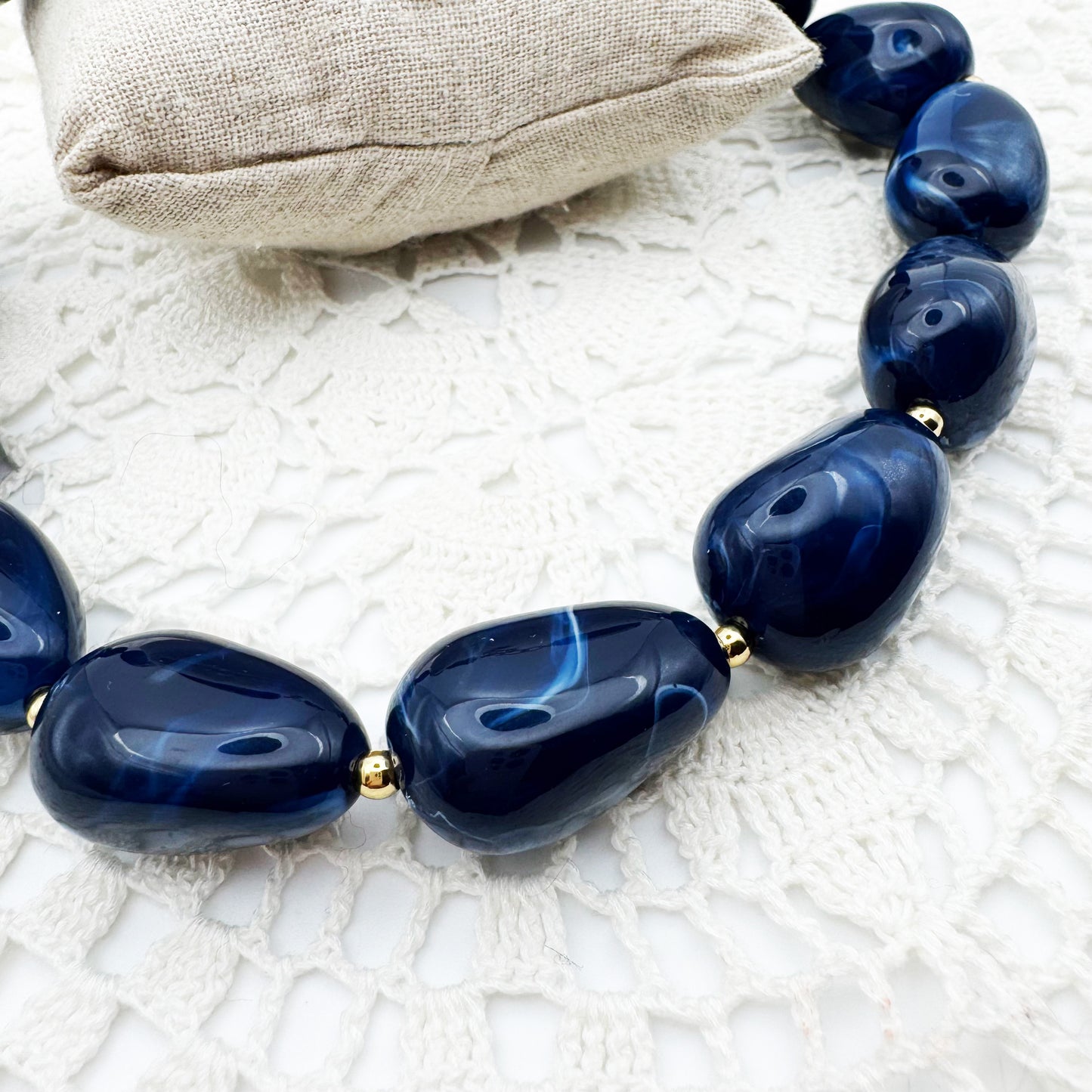 Collier Rita Bleu