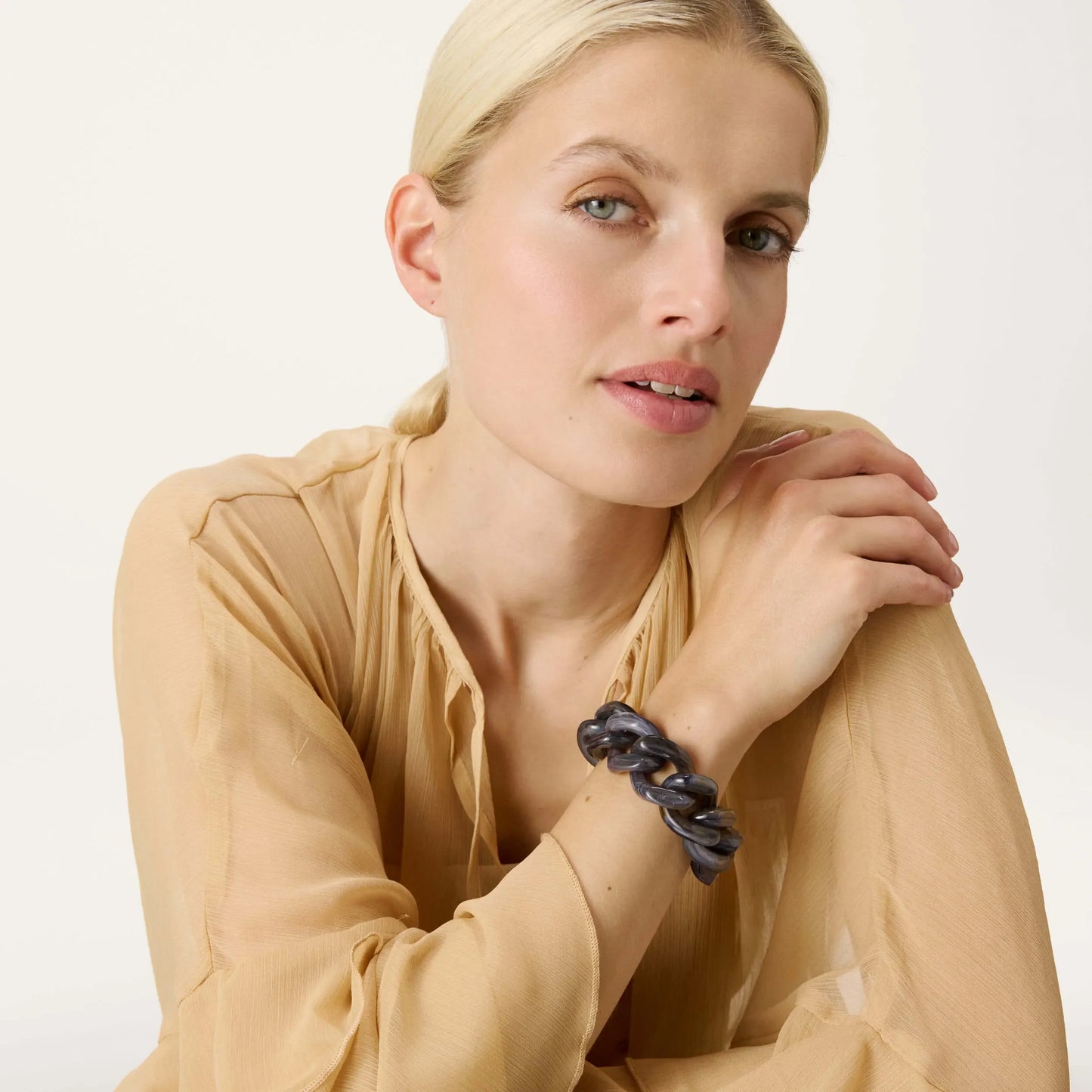 Great Bracelet Blue Jean Marble