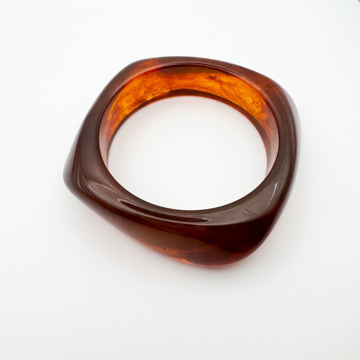 Bracelet Jonc Johanna Ambré