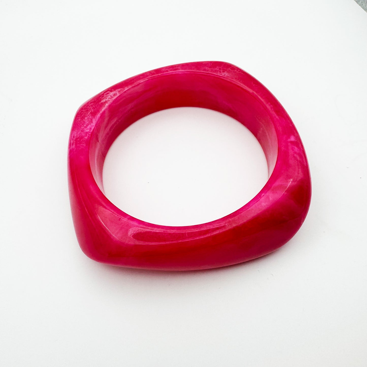 Bracelet Jonc Johanna Framboise