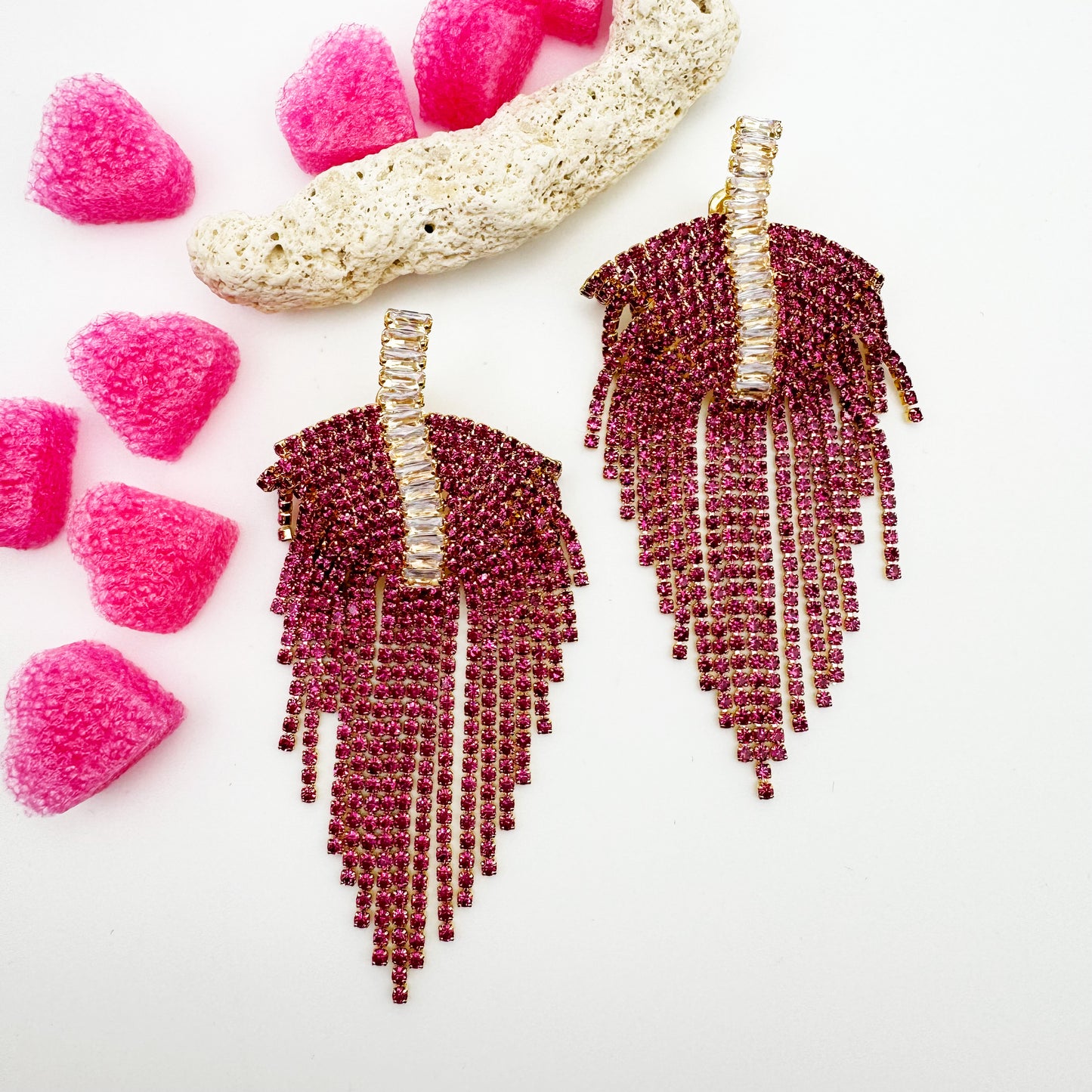 Boucles d'Oreilles Luna Rose