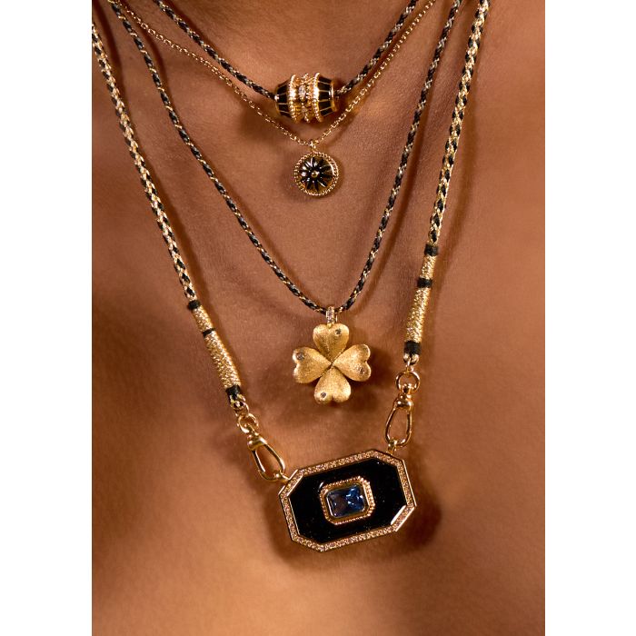 Collier Black Shiny Yucatan