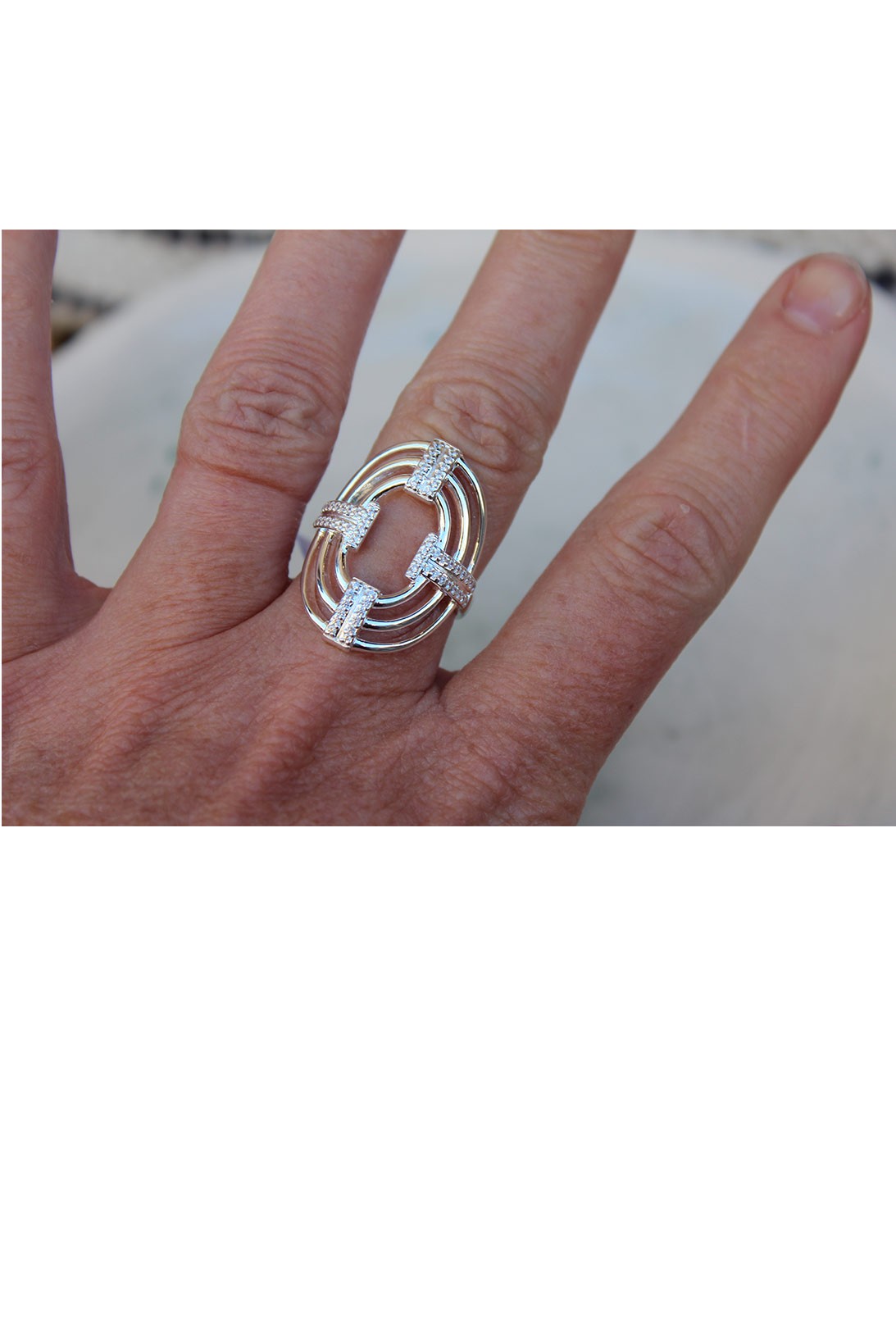 Bague Argent R6018