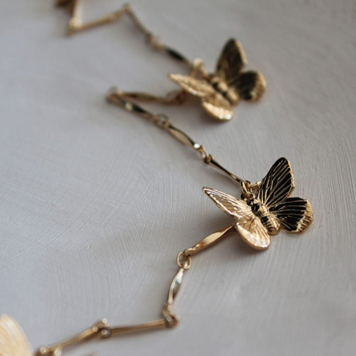 Collier Sautoir Papillon