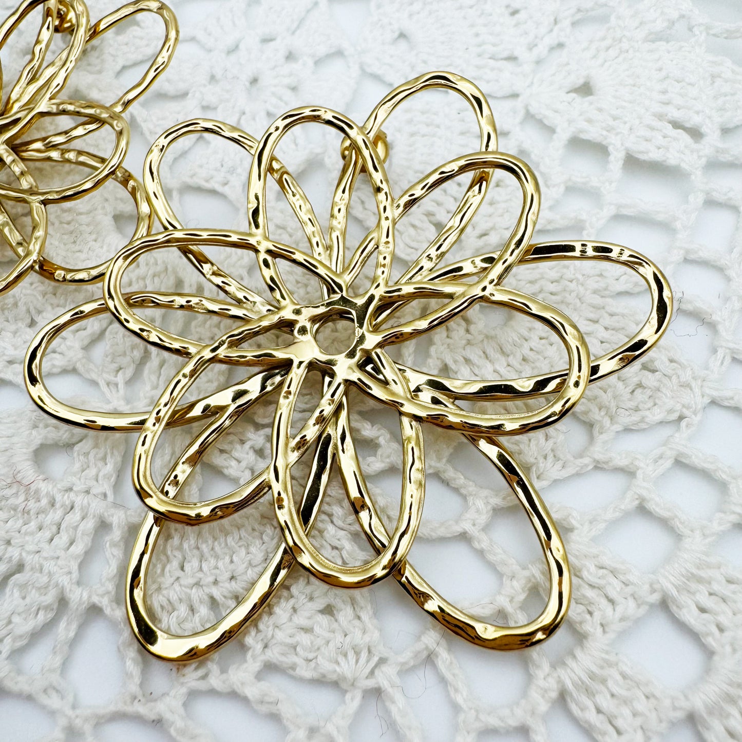 Boucles d'oreilles Flora