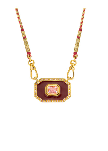Collier Burgundy Yucatan