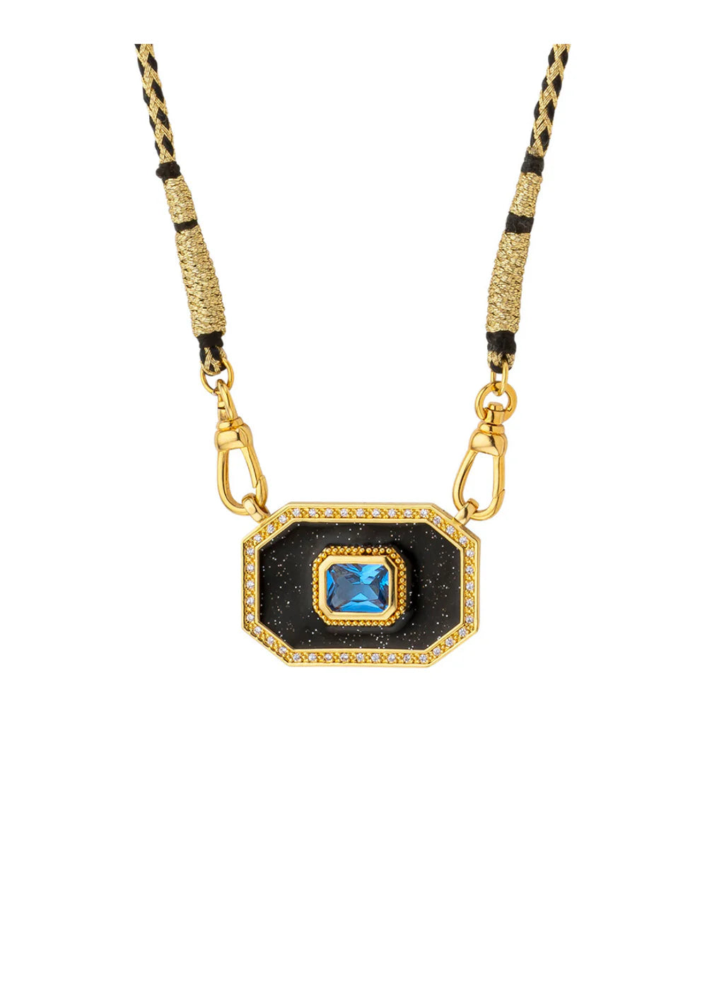 Collier Black Shiny Yucatan