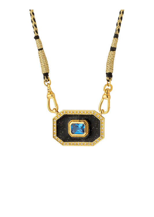 Collier Black Shiny Yucatan