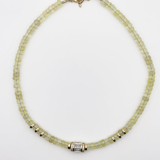 Choker Elon Quartz Lemon