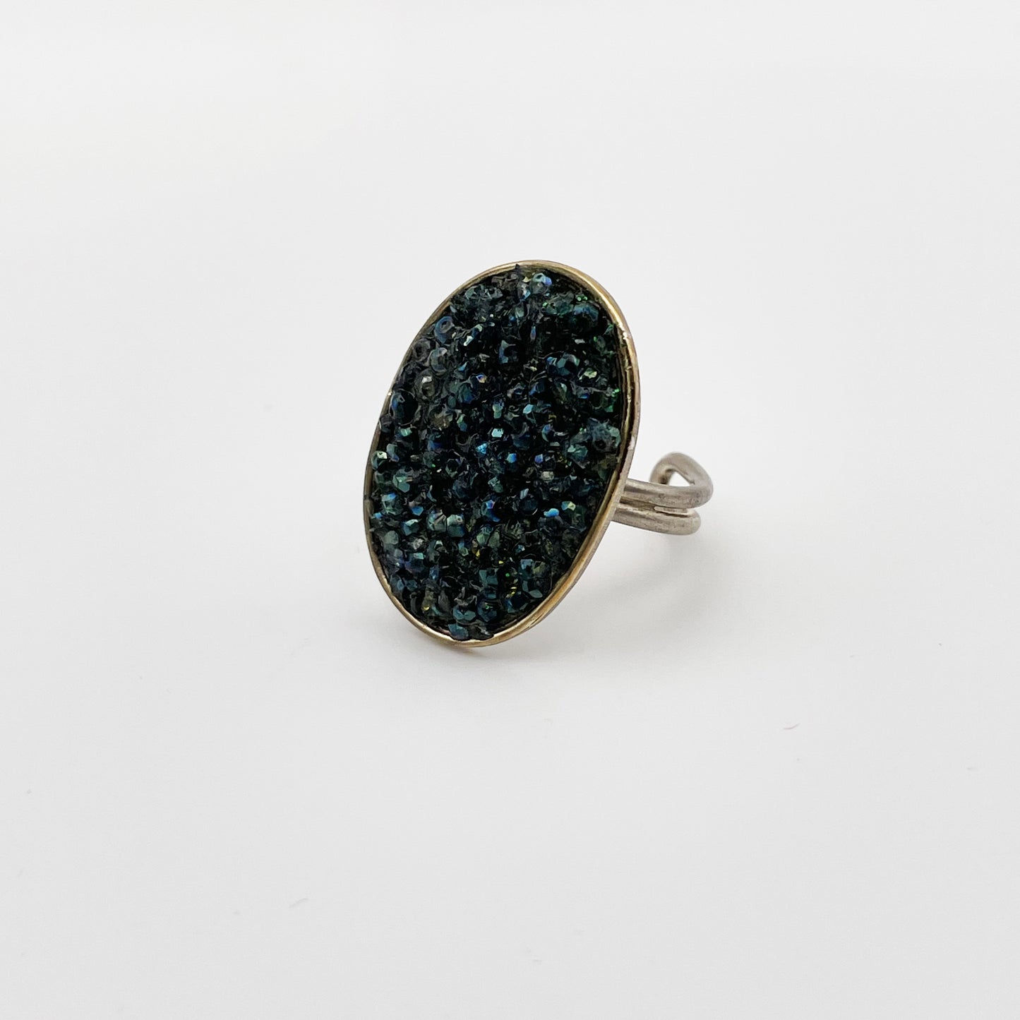 Sublime Bague Stella F Zircons Verts