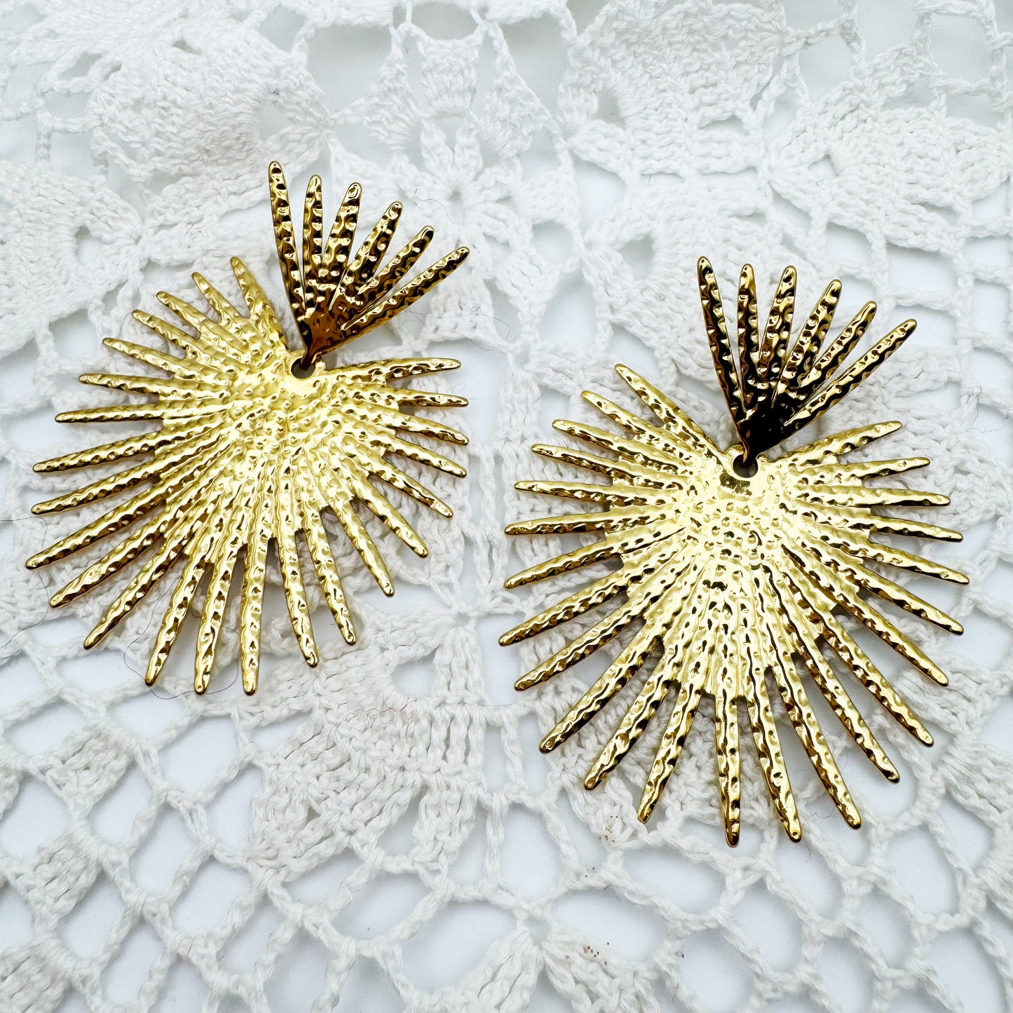 Boucles d'oreilles Coeur Sacré