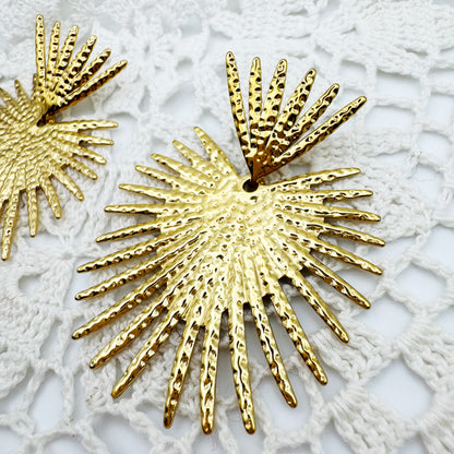 Boucles d'oreilles Coeur Sacré