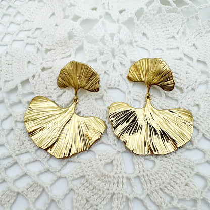 Boucles d'oreilles Ginko