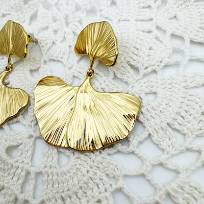 Boucles d'oreilles Ginko