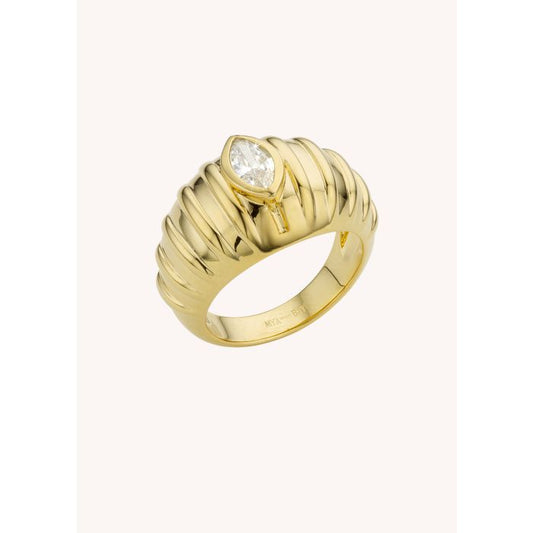 Bague White Stone Carrie
