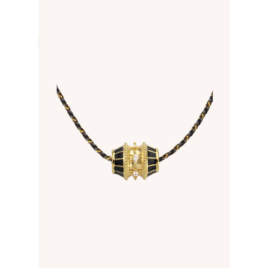 Collier Black Talisman