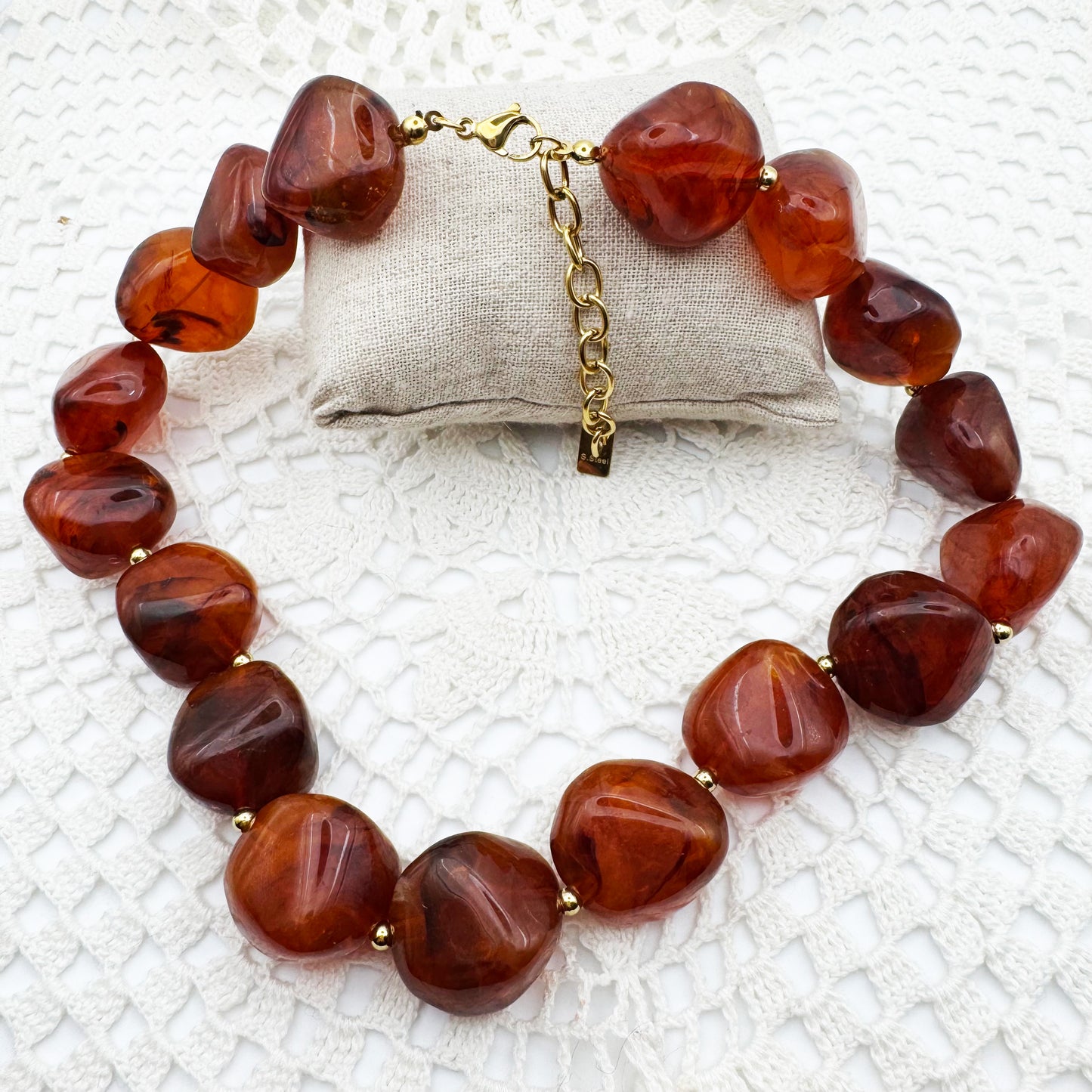 Collier Lola Rouille