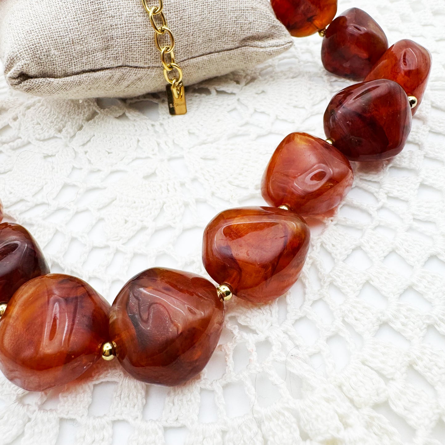 Collier Lola Rouille