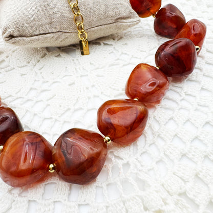 Collier Lola Rouille