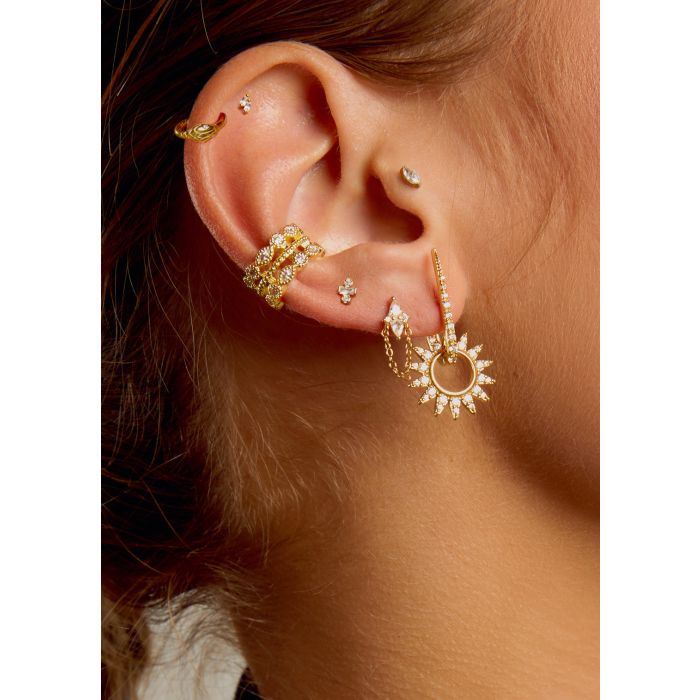 Earcuff Double Infinity