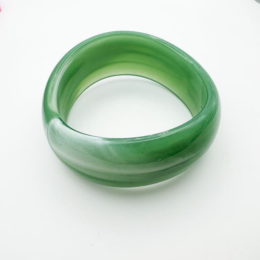 Bracelet Jonc Eva Menthe