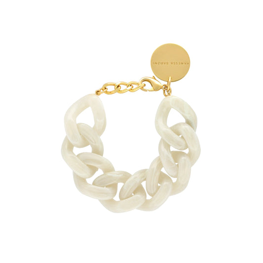 Great Bracelet Snow White Marble