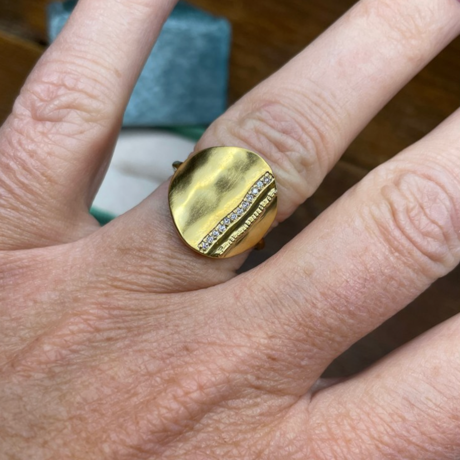 Bague Janis White