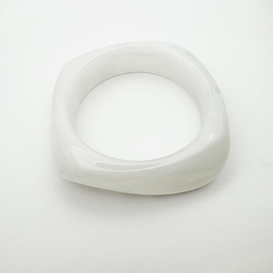 Bracelet Jonc Johanna Blanc