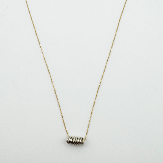 Sublime Collier Spirale Argent
