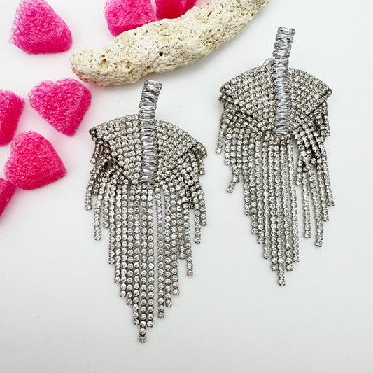 Boucles d'Oreilles Luna Argenté
