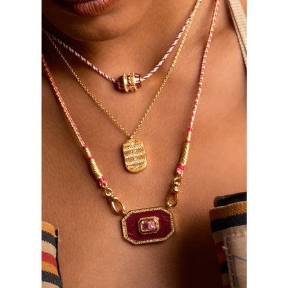 Collier Burgundy Yucatan