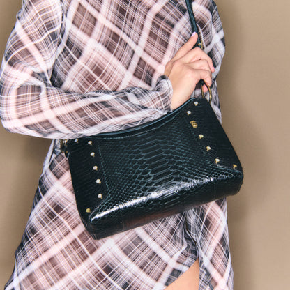 Sac Gaia Python et Cobra Noir
