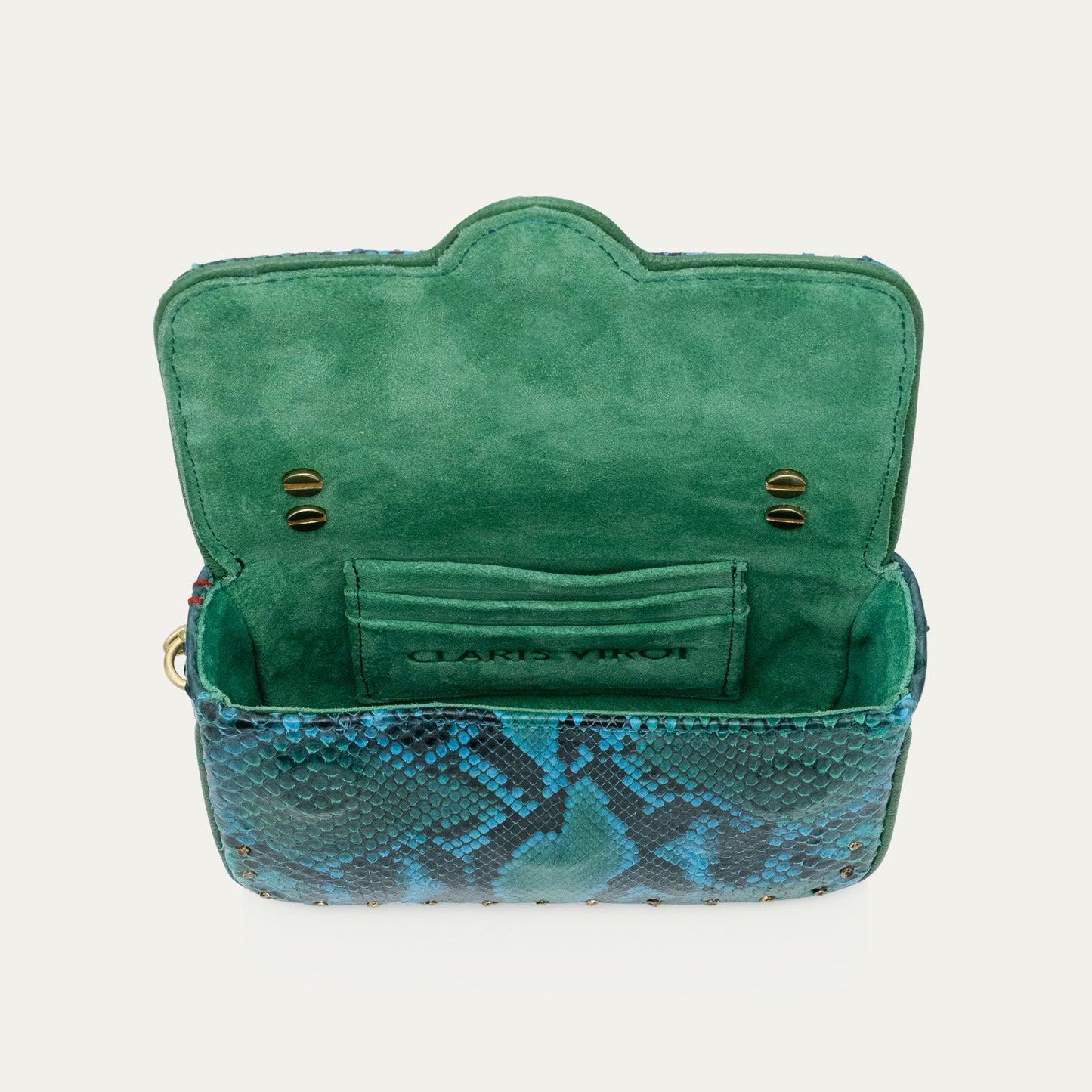 Sac Mini Ava Python Prairie avec Rivets