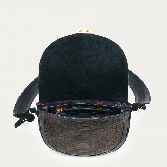 Sac New Victoria Python Noir