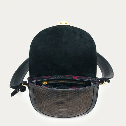 Sac New Victoria Python Noir