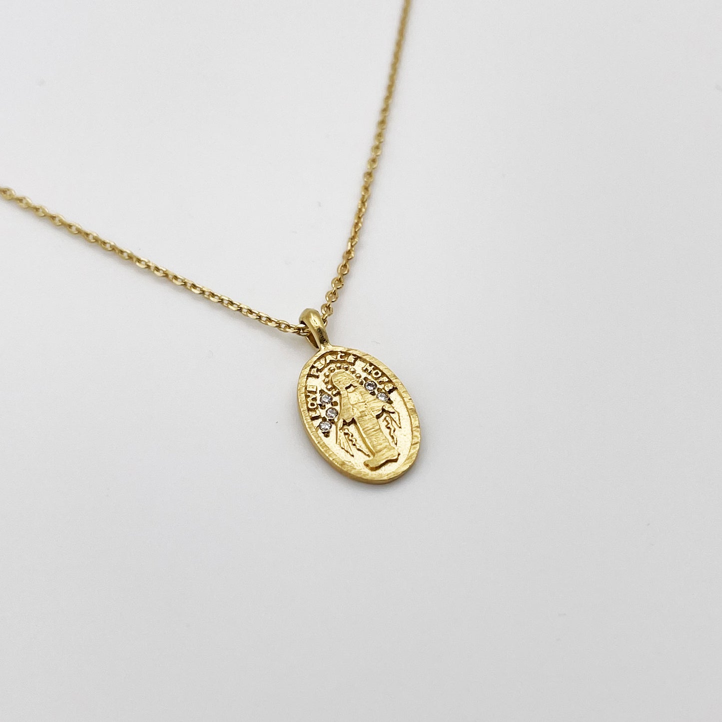 Collier Hope Vierge Zirconium 39
