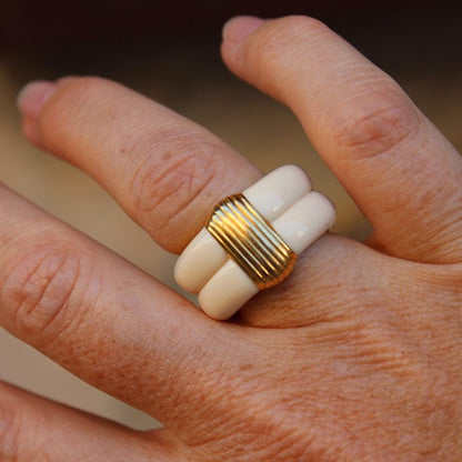 Bague Katt Ivoire